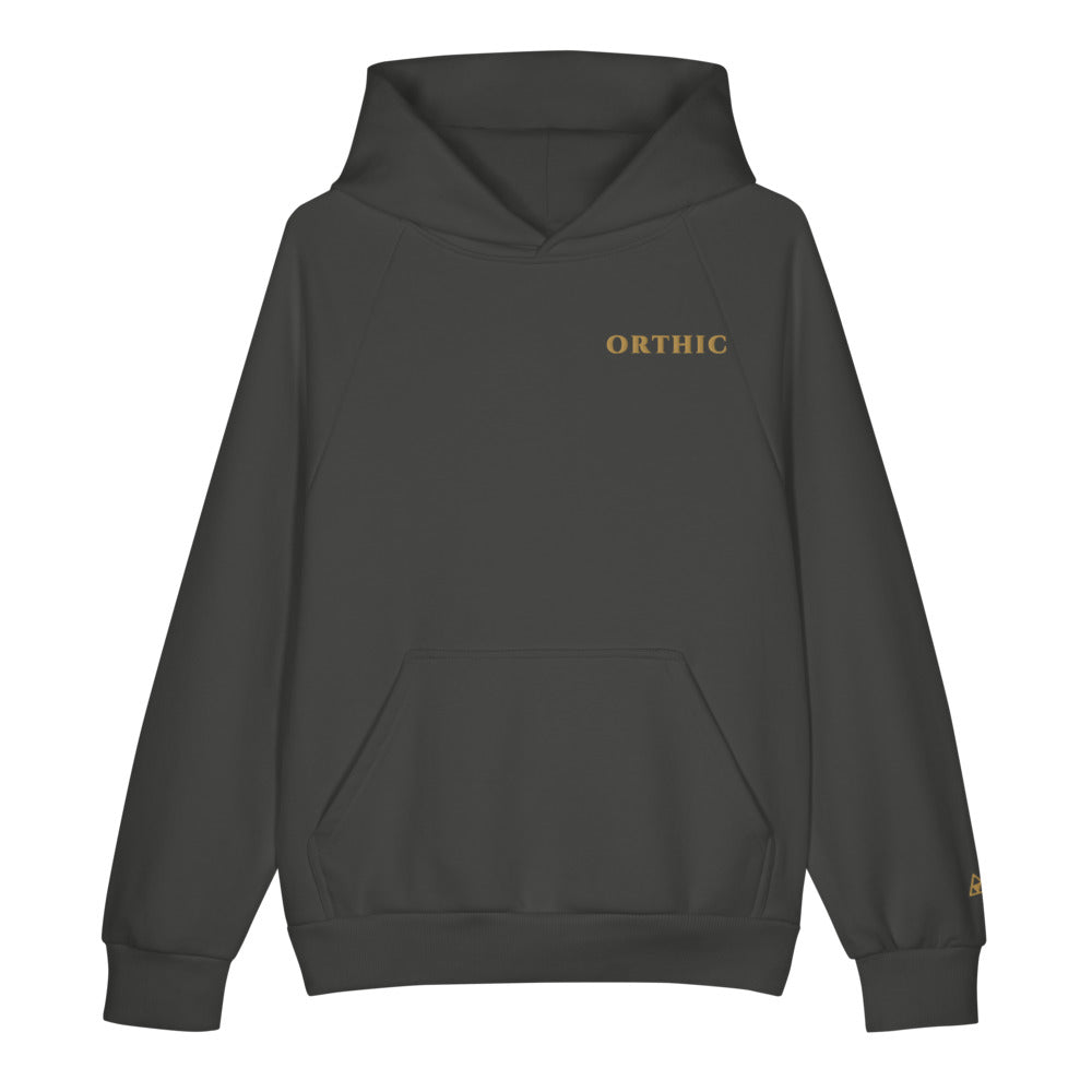 Atelier 560 Hoodie by ORTHIC in Asphalt, front