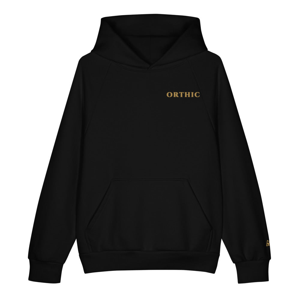 Atelier 560 Hoodie by ORTHIC in Black, front