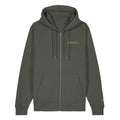 Atelier Zip Hoodie by ORTHIC in Loden, front