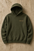Quiet Weight Heavy Hoodie — Loden by ORTHIC