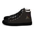 Off-Duty High-Top — Men's Printed Canvas in Espresso