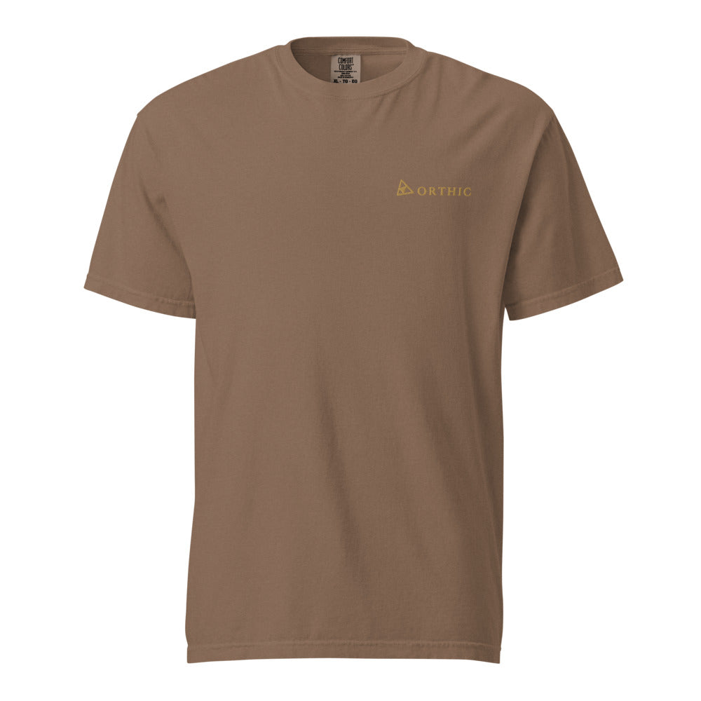 Long Hour Garment-Dyed Tee — Orthic Mark by ORTHIC