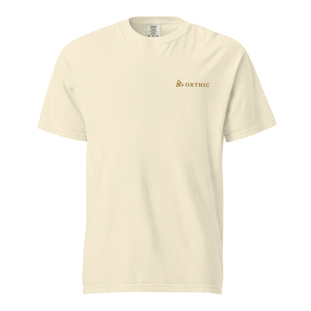 Long Hour Garment-Dyed Tee — Orthic Mark by ORTHIC