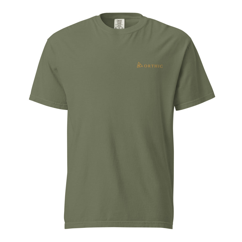 Long Hour Garment-Dyed Tee — Orthic Mark by ORTHIC