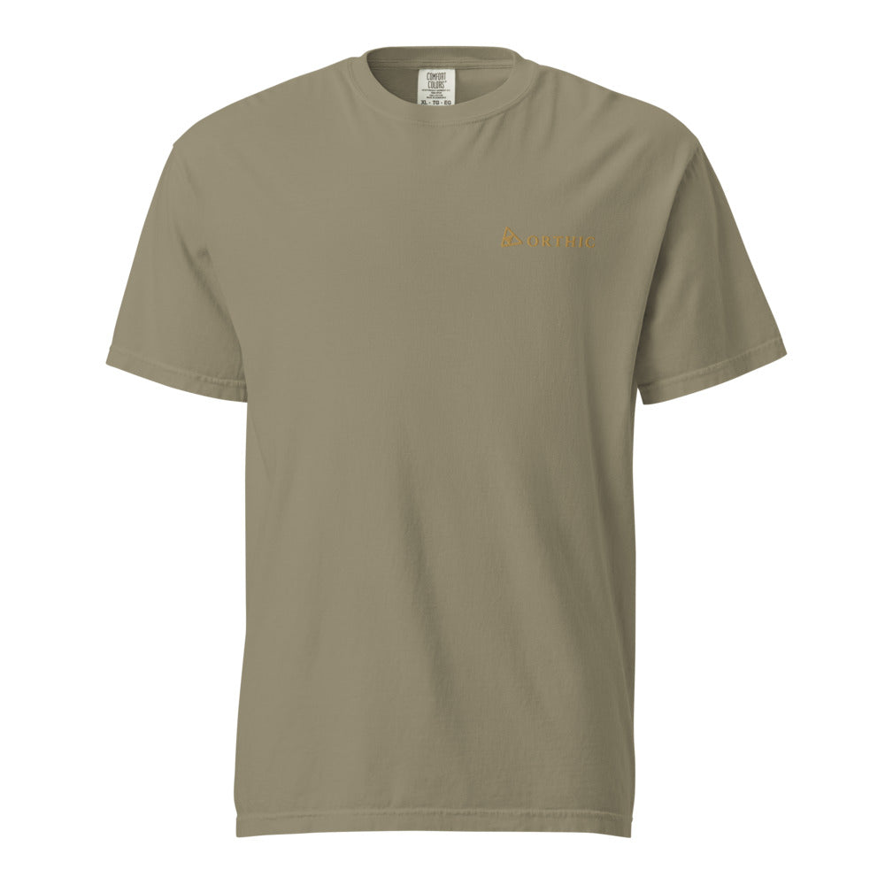 Long Hour Garment-Dyed Tee — Orthic Mark by ORTHIC