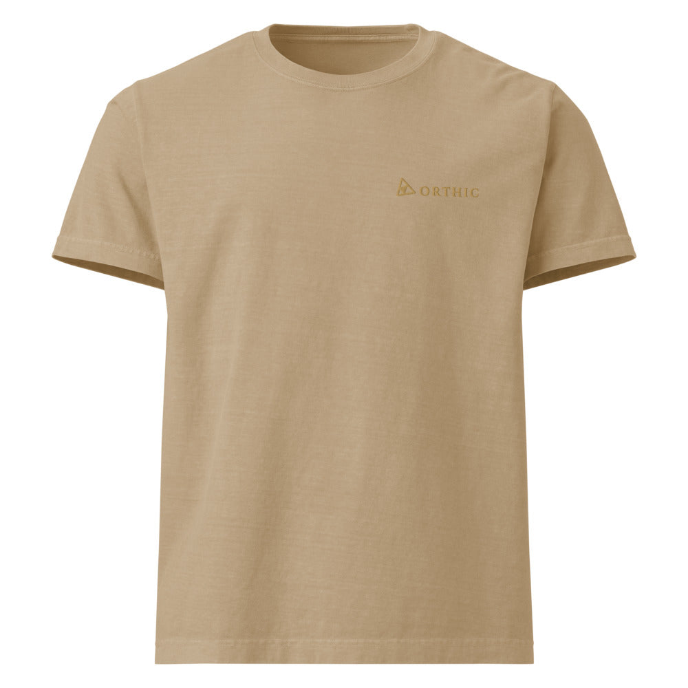 Quiet Weight Washed Heavy Tee — Orthic Mark by ORTHIC
