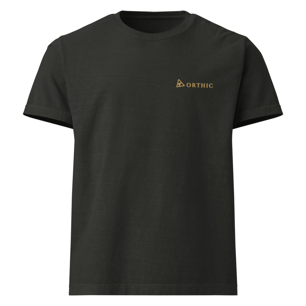 Quiet Weight Washed Heavy Tee — Orthic Mark by ORTHIC