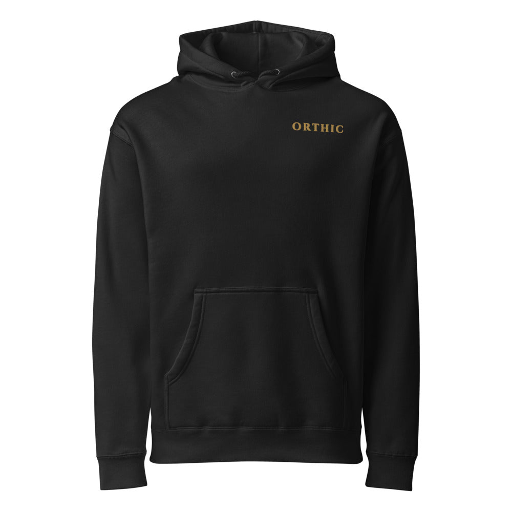 Quiet Weight Heavy Hoodie — Loden by ORTHIC