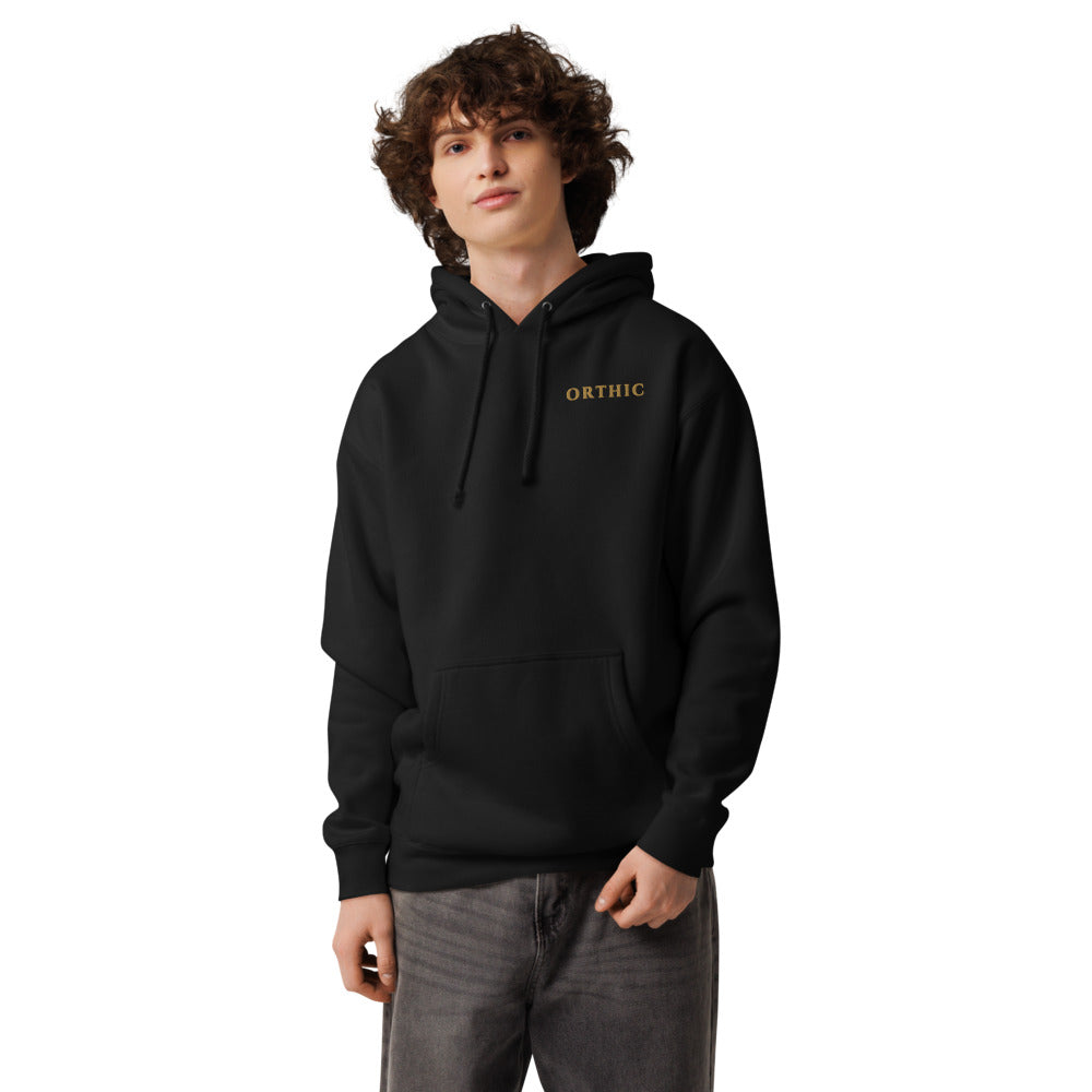 Quiet Weight Heavy Hoodie — Loden by ORTHIC