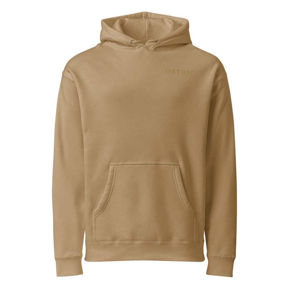 Quiet Weight Heavy Hoodie — Loden by ORTHIC