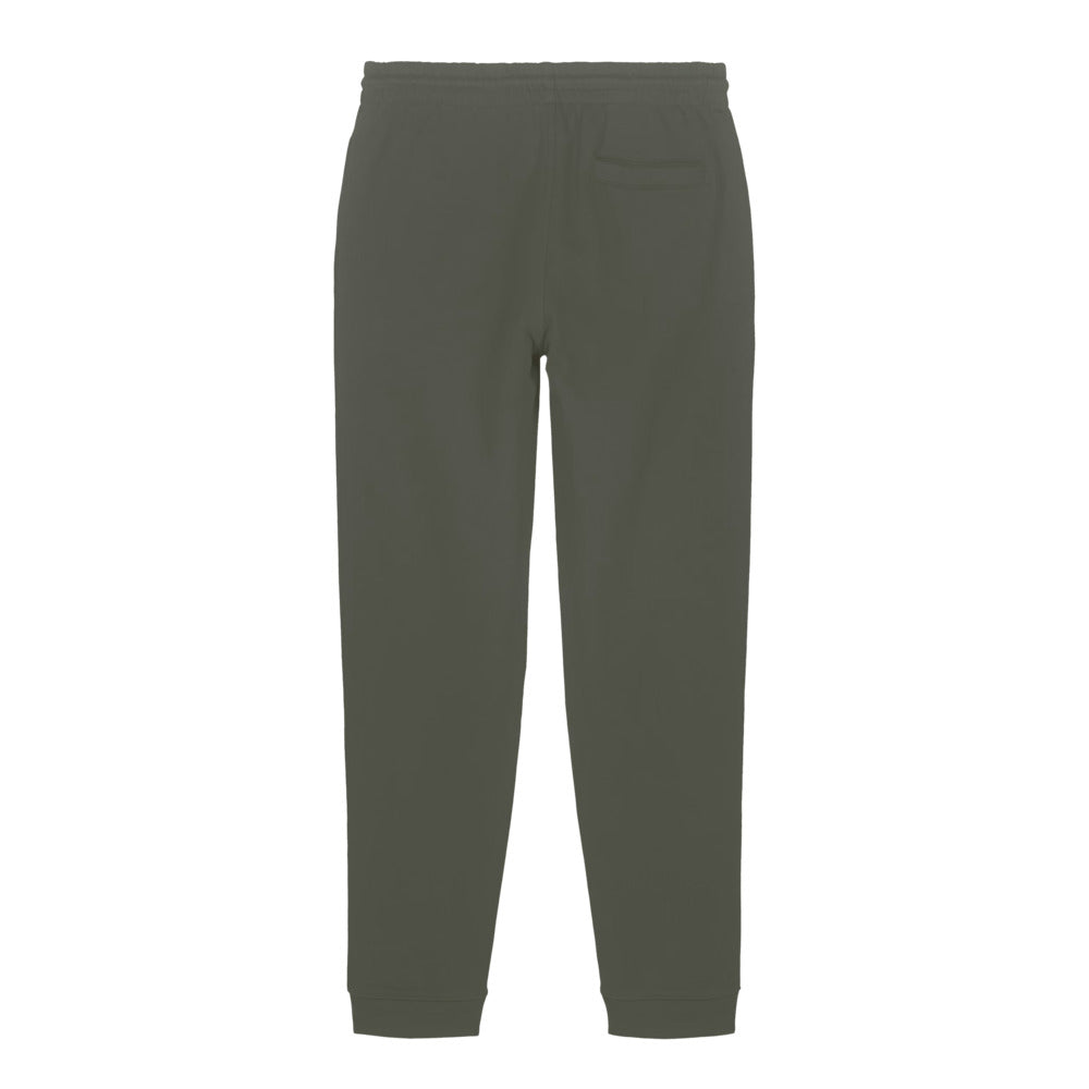 ORTHIC Mark Only Heavyweight Fleece Pant — Organic Cotton in Loden (flat back)