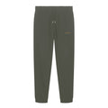 Quiet Weight Tracksuit Jogger — Brushed Organic Fleece in Loden, front