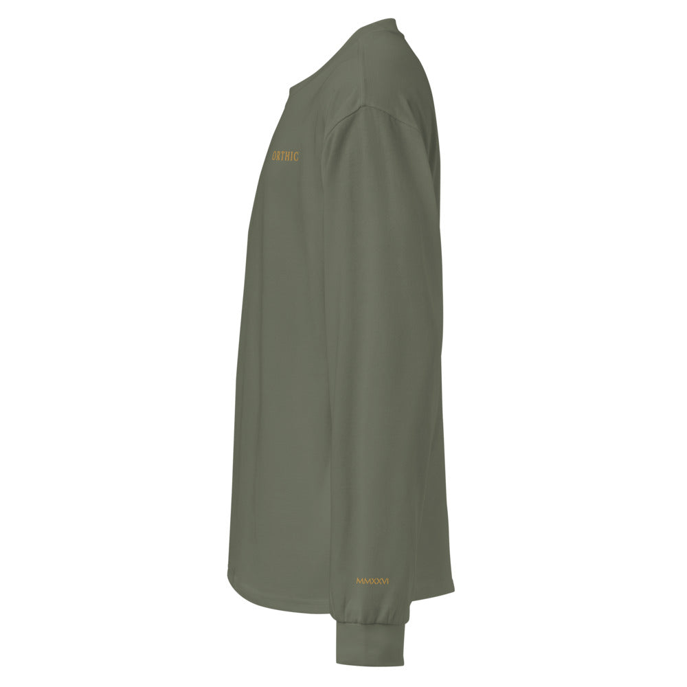 Linea Morbida Heavy Long Sleeve — Gold Cuff by ORTHIC
