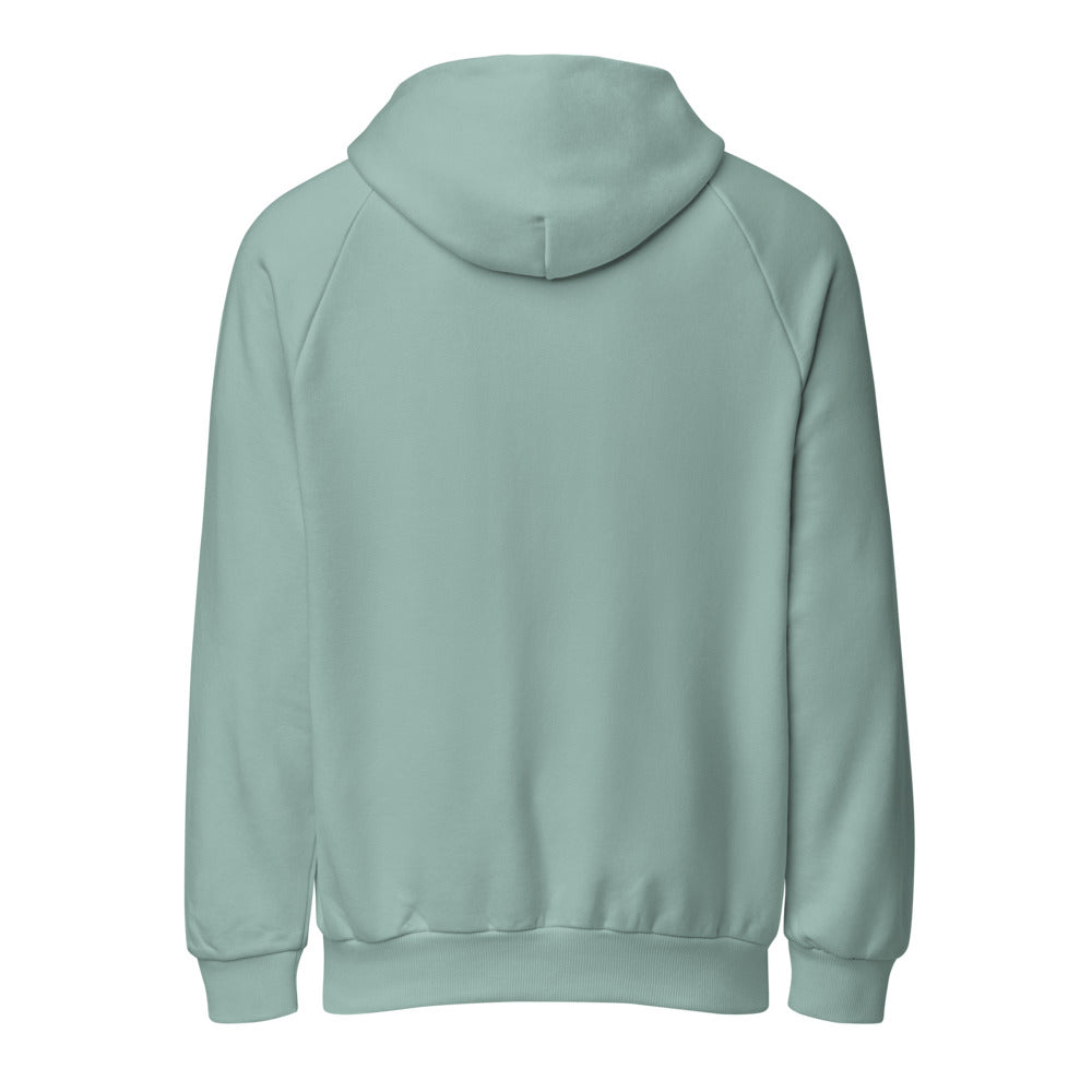 ORTHIC Mark Only 560 Hoodie — Super Heavyweight Relaxed Fit in Arona Sage (ghost back)
