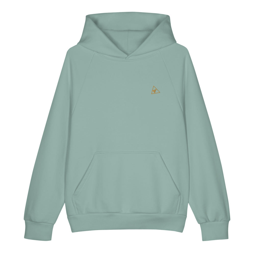 ORTHIC Mark Only 560 Hoodie — Super Heavyweight Relaxed Fit in Arona Sage (flat front)